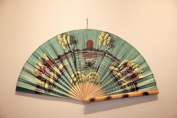 Bamboo Wall Fan - Image 2