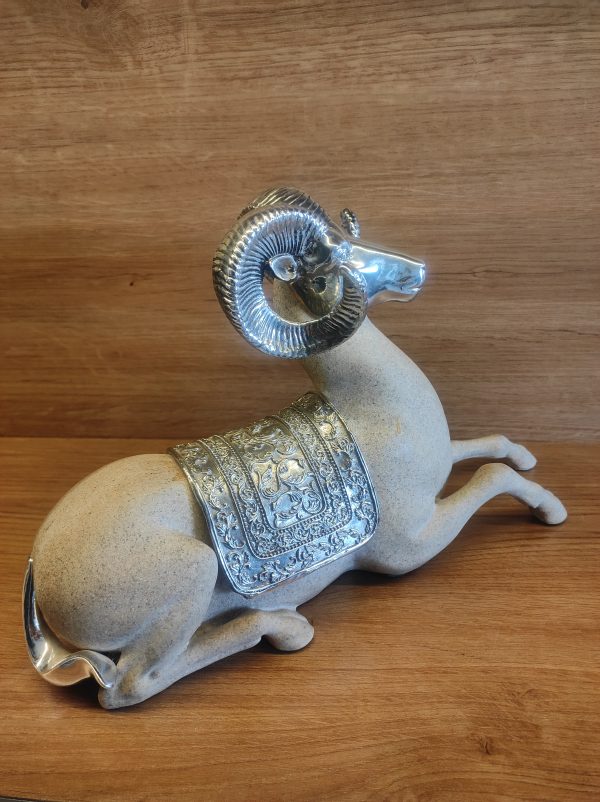 Antique Deer Statue - Image 3