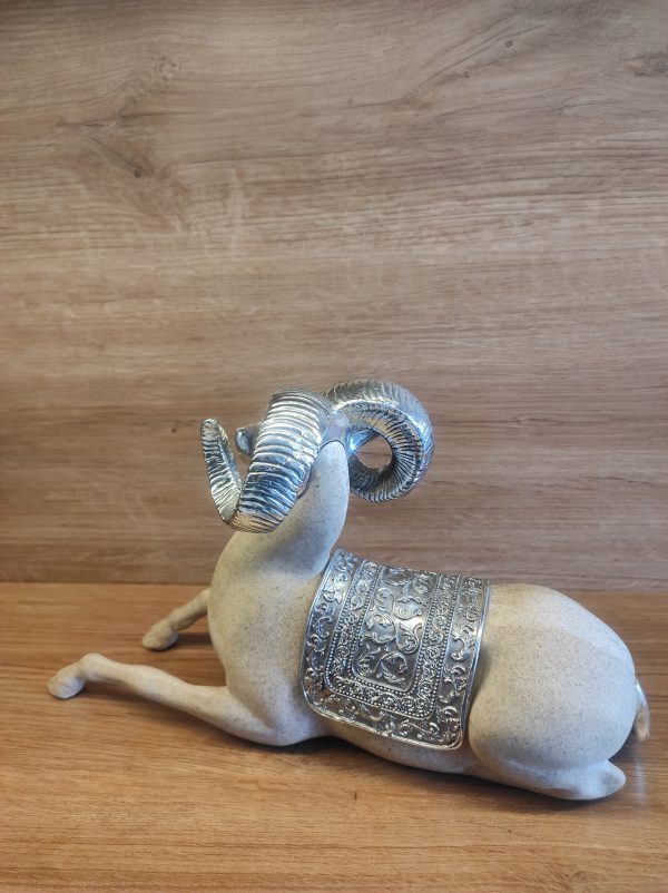 Antique Deer Statue - Image 4