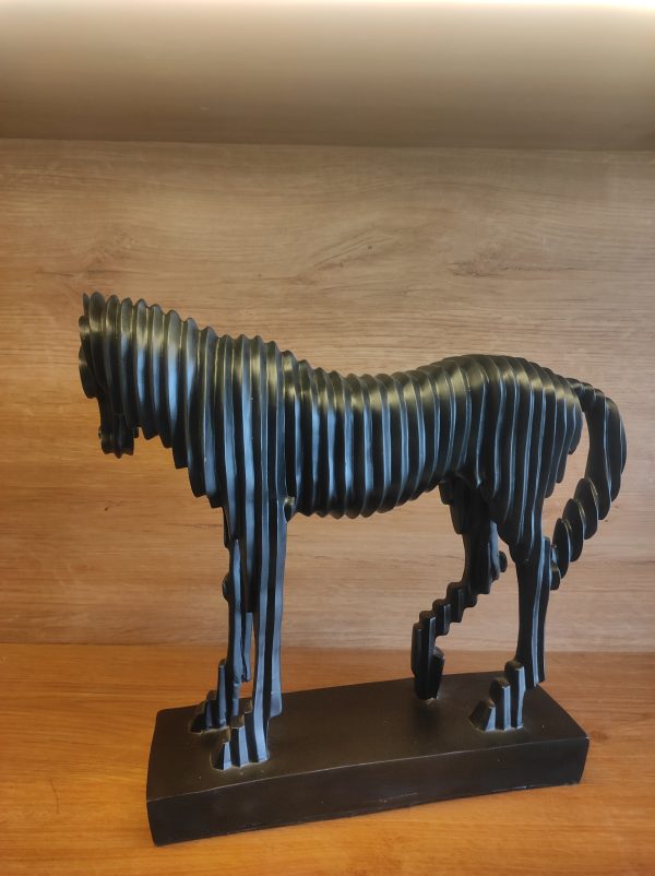 Black Modern Horse - Image 4