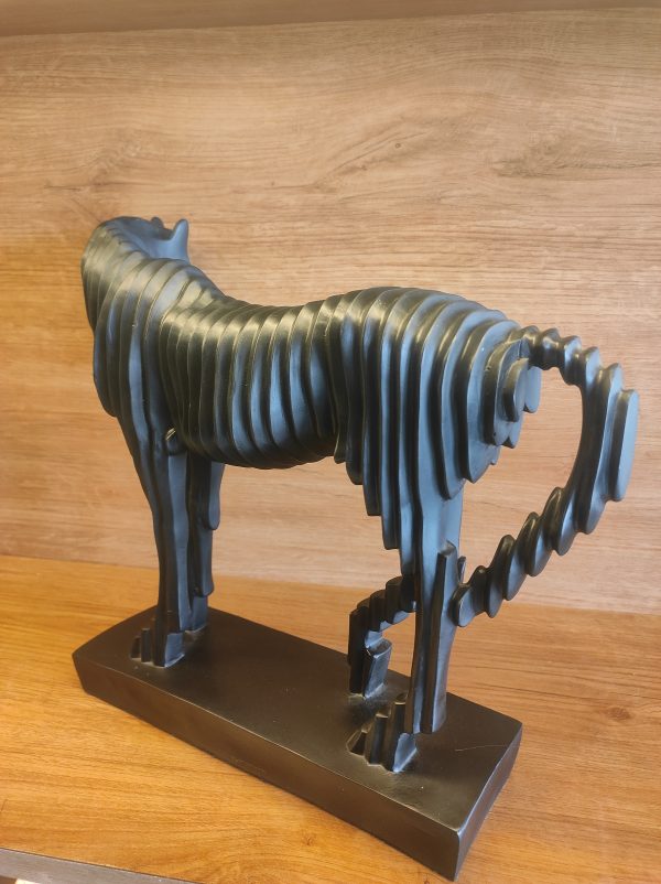 Black Modern Horse - Image 3