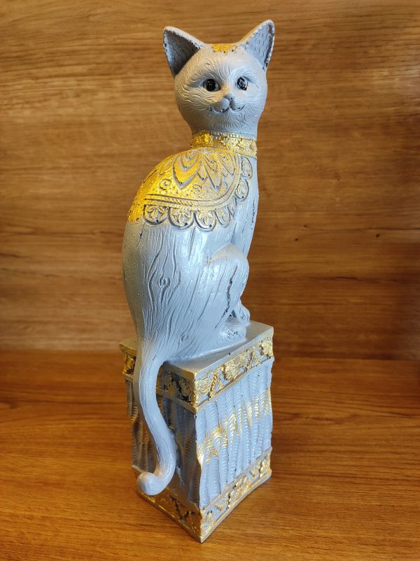 Decorative Cat Set of 2-Vintage Style Size 13" & 11" - Image 7