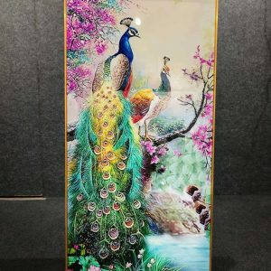 Peacock Couple Painting