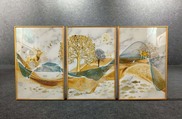 Reindeer Painting Set of 3