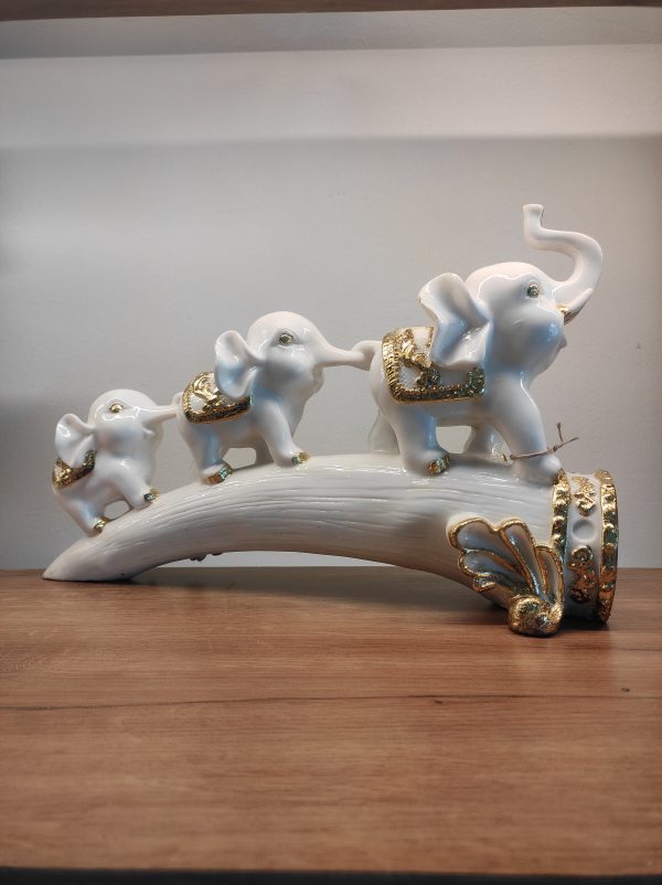 3 Elephant Statue - Image 2
