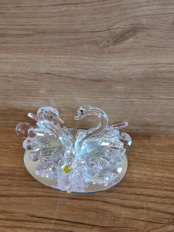 Crystal Swan Pair - Image 2