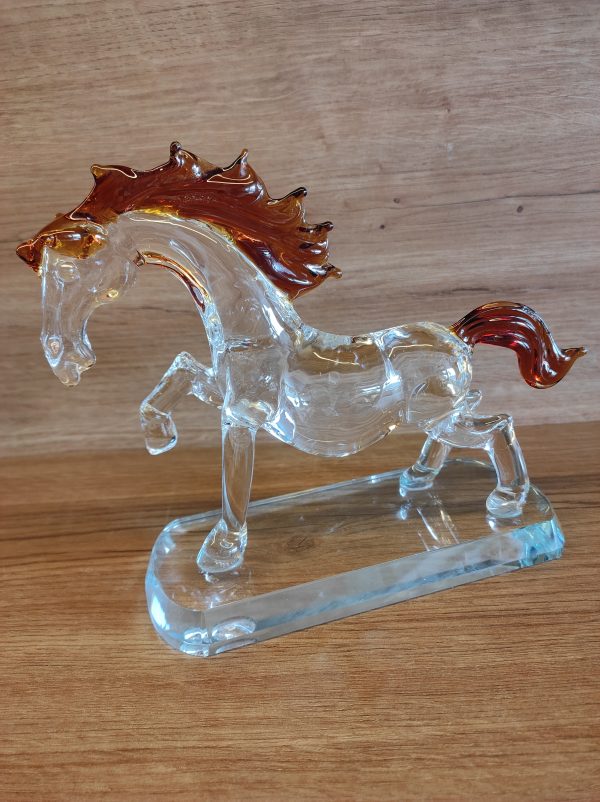 Crystal Right Leg Up Horse - Image 5