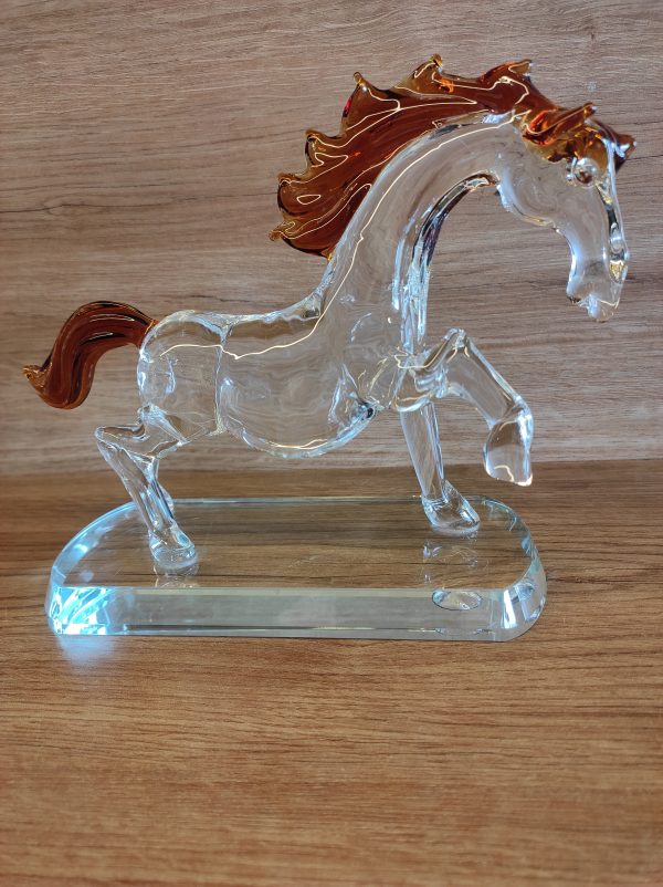 Crystal Right Leg Up Horse