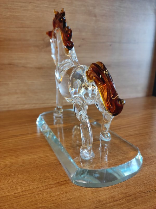 Crystal Right Leg Up Horse - Image 3