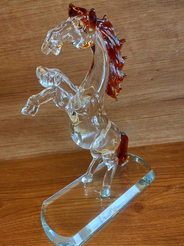 Crystal Both Leg Up Horse