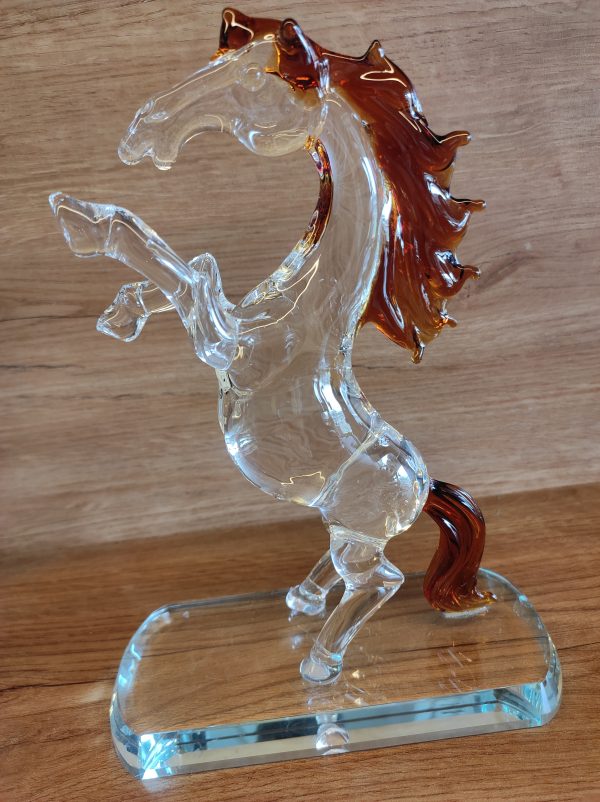 Crystal Both Leg Up Horse - Image 3