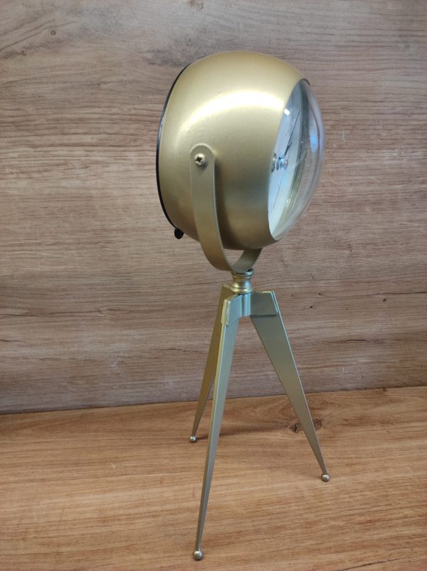 Metal Tripod Clock - Image 2