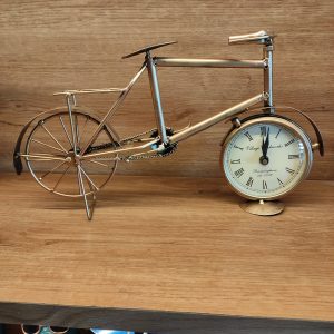 Metal Cycle Clock