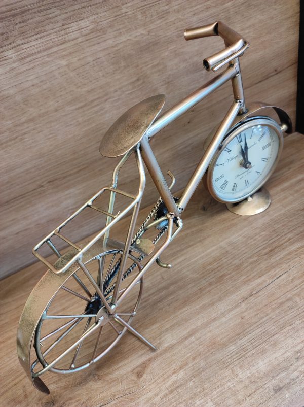 Metal Cycle Clock - Image 2