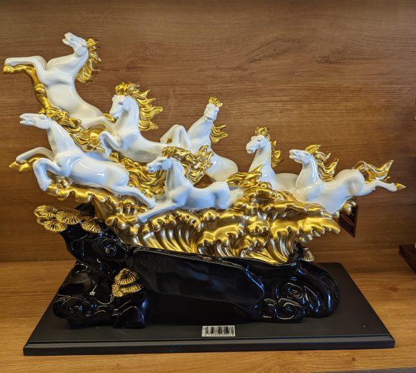 Seven Horse With Base