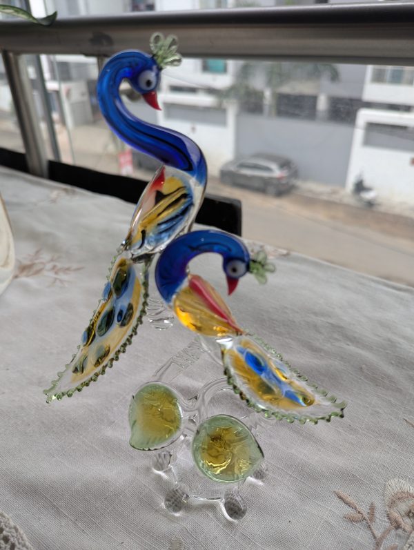 Crystal Peacock Pair