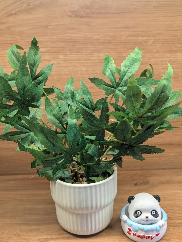 Maple Leaf Bush Artificial Plant